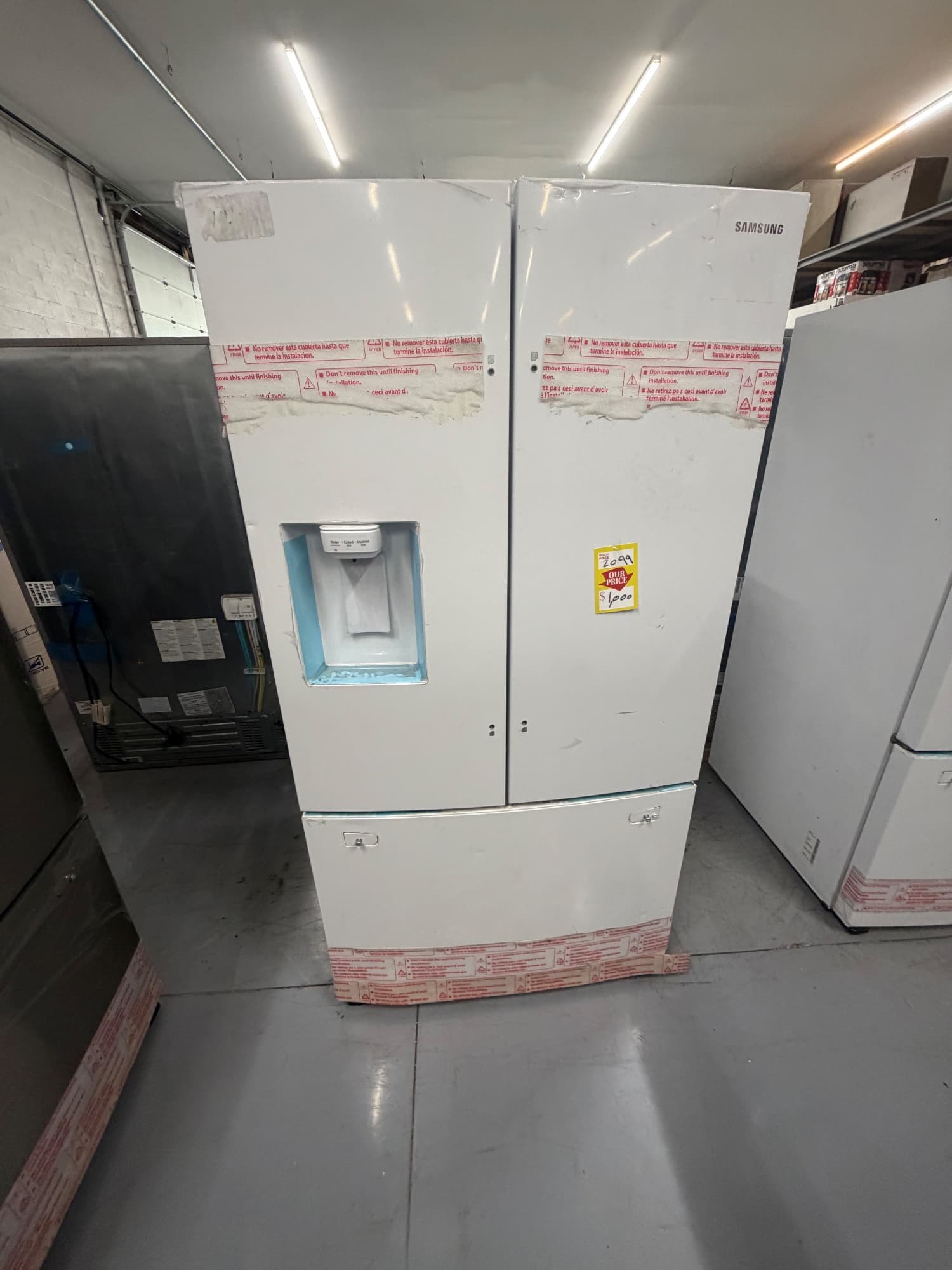 Samsung 27 Cu. Ft. French Door Refrigerator, model RF27T5201WW