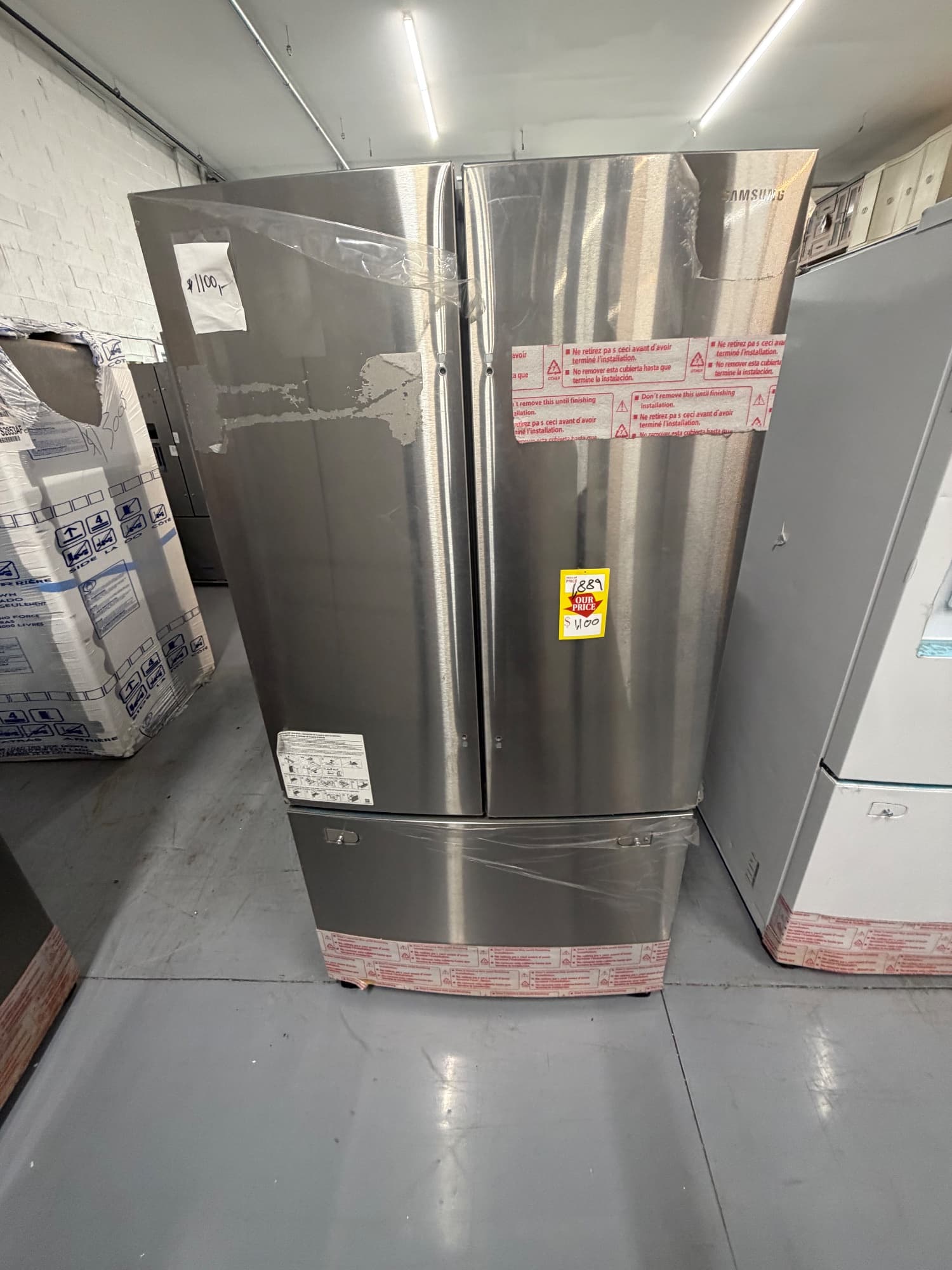 Samsung 28 Cu. Ft. French Door Refrigerator, model RF28T5001SR
