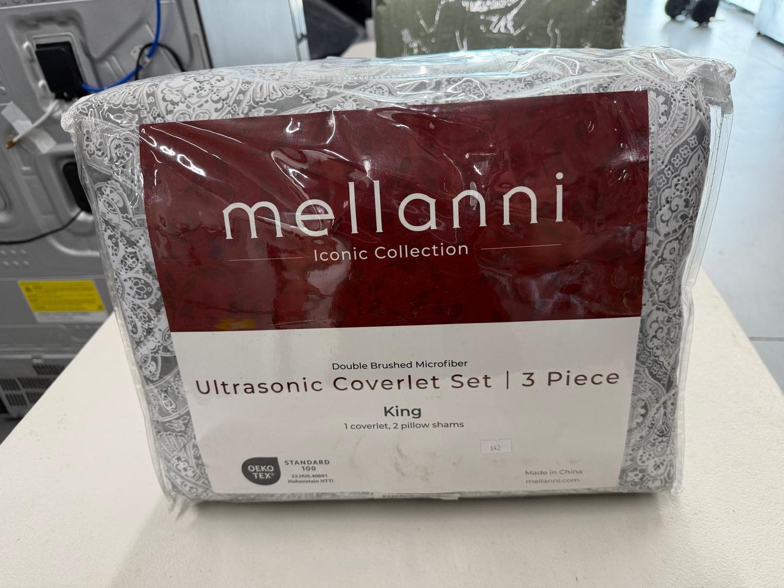 Mellanni Mellanni Iconic Collection Ultrasonic Coverlet Set (3 Piece - King)