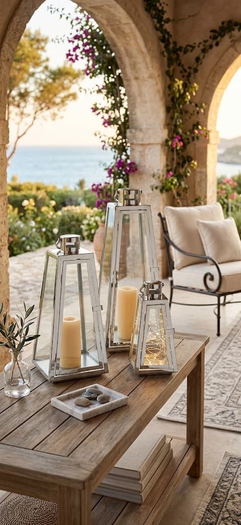 K&S Silver lantern set