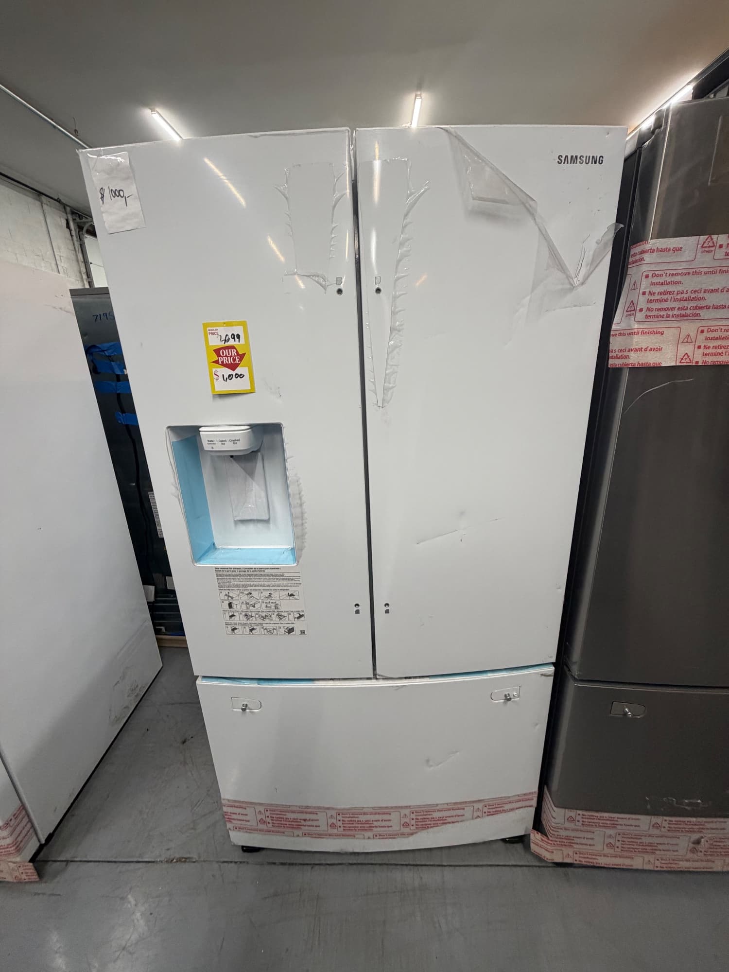 Samsung 27 Cu. Ft. French Door Refrigerator, model RF27T5201WW