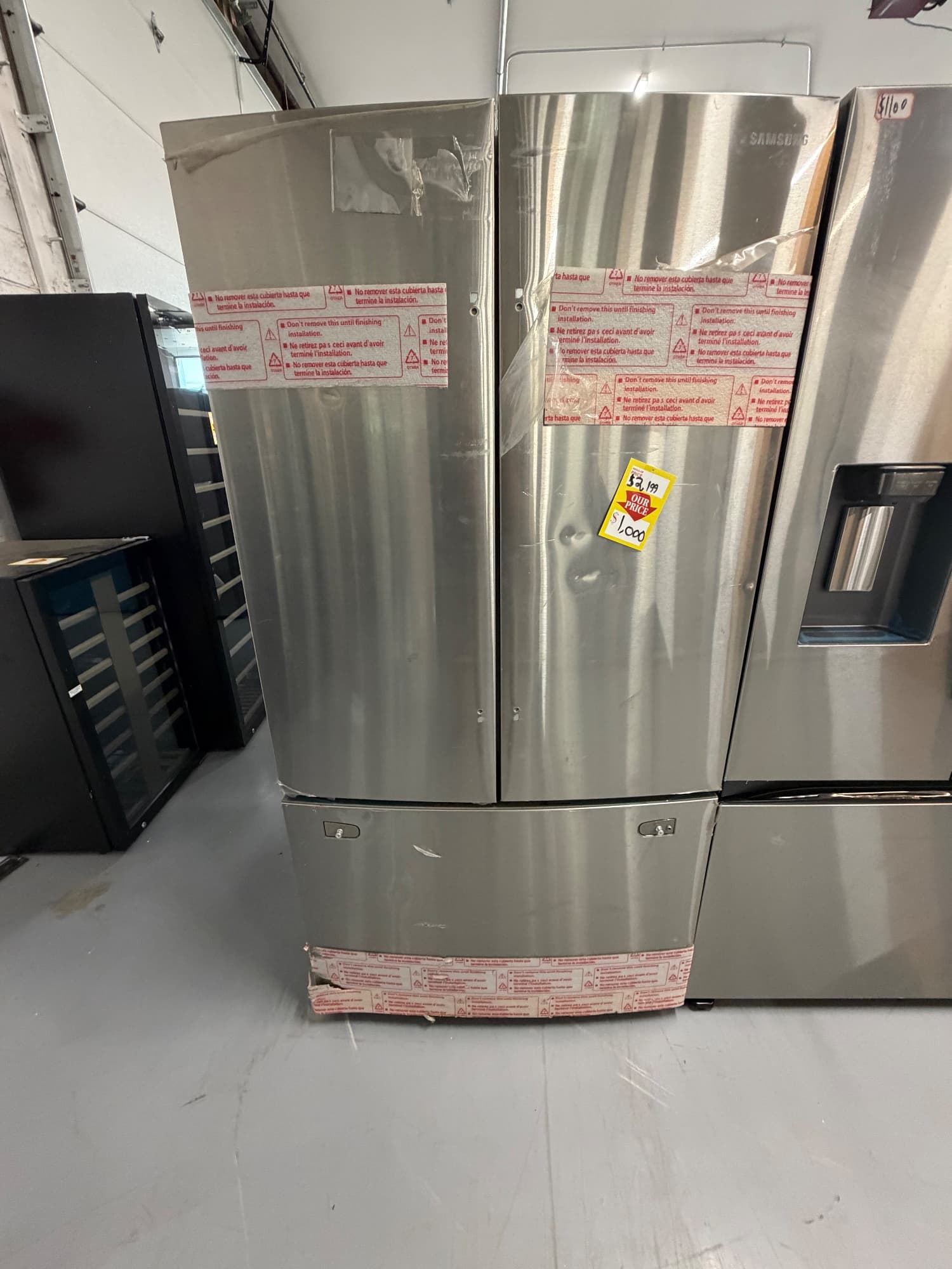 Samsung 28.2 Cu. Ft. French-Door Refrigerator, model RF28T5001SR