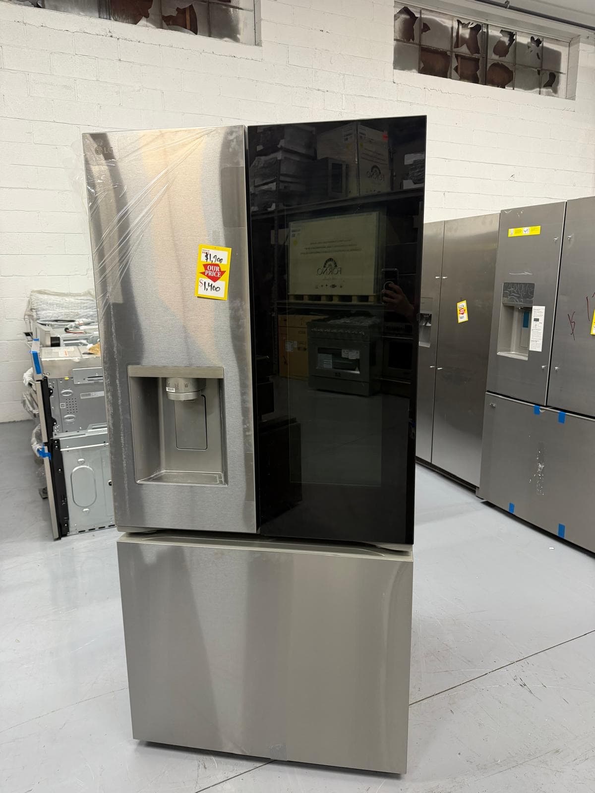 LG 25.1 Cu. Ft. French Door Refrigerator, model LF25S6560S
