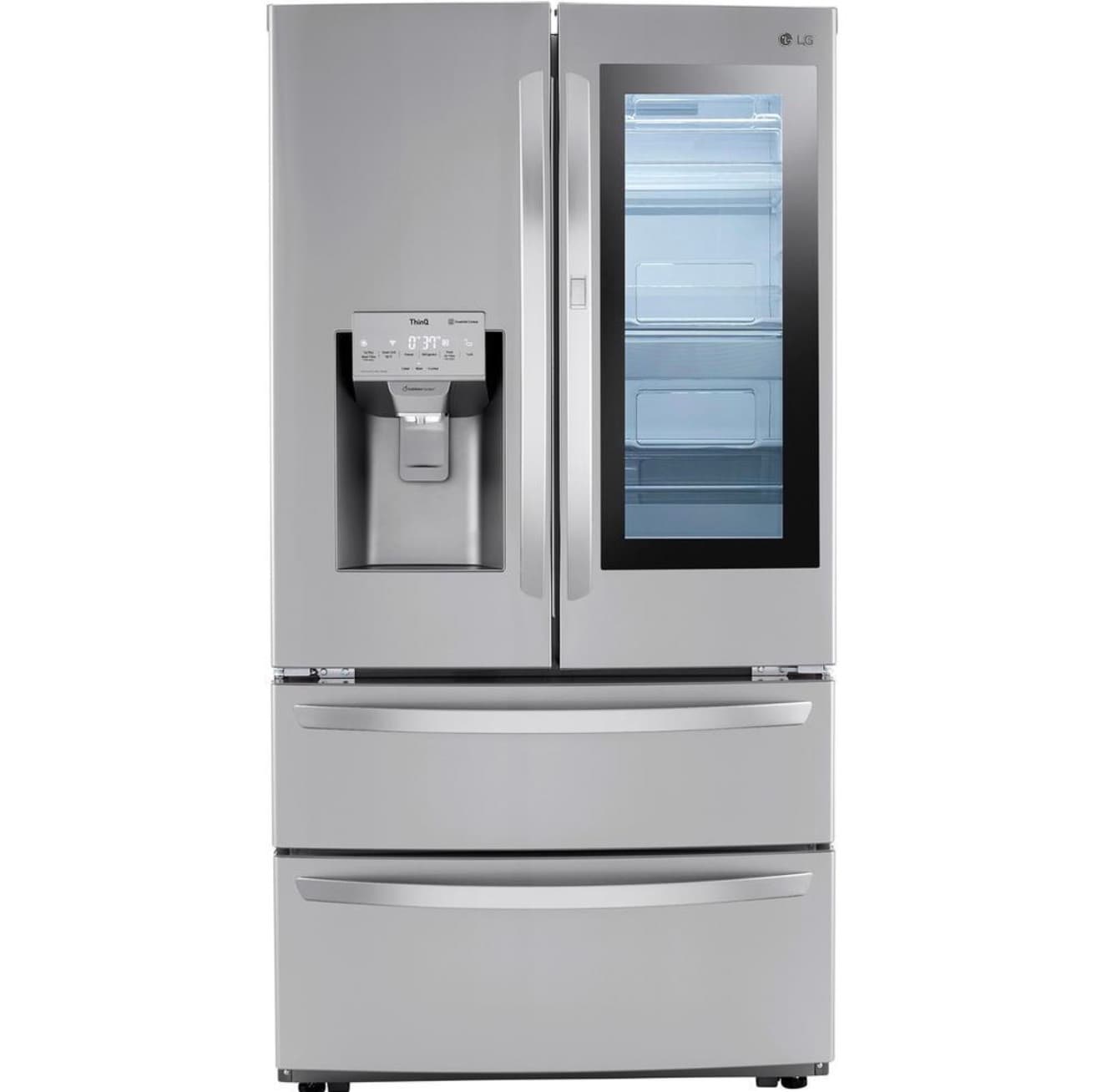 LG 28 Cu. Ft. 4-Door French Door Refrigerator, model LRMXS2806S