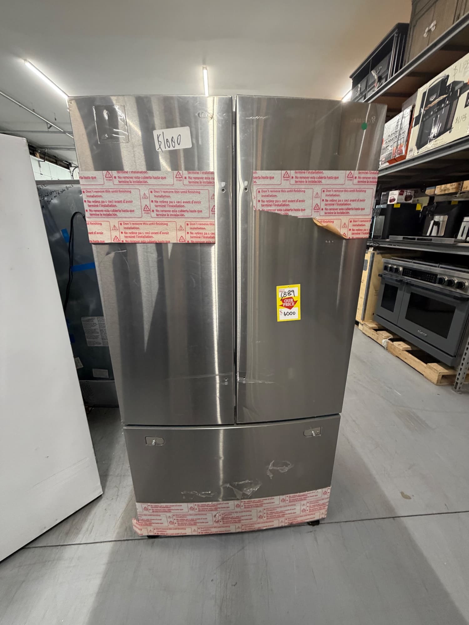 Samsung 28 Cu. Ft. French Door Refrigerator, model RF28T5001SR