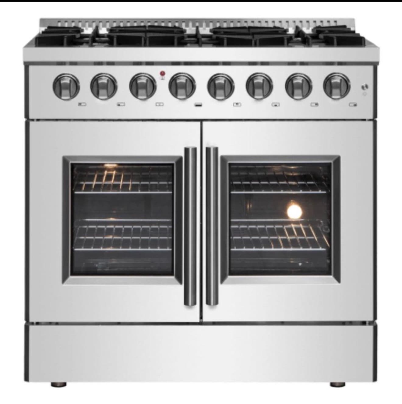 FORNO 36” French Door Dual-Fuel Range, model FFSGS6356-36