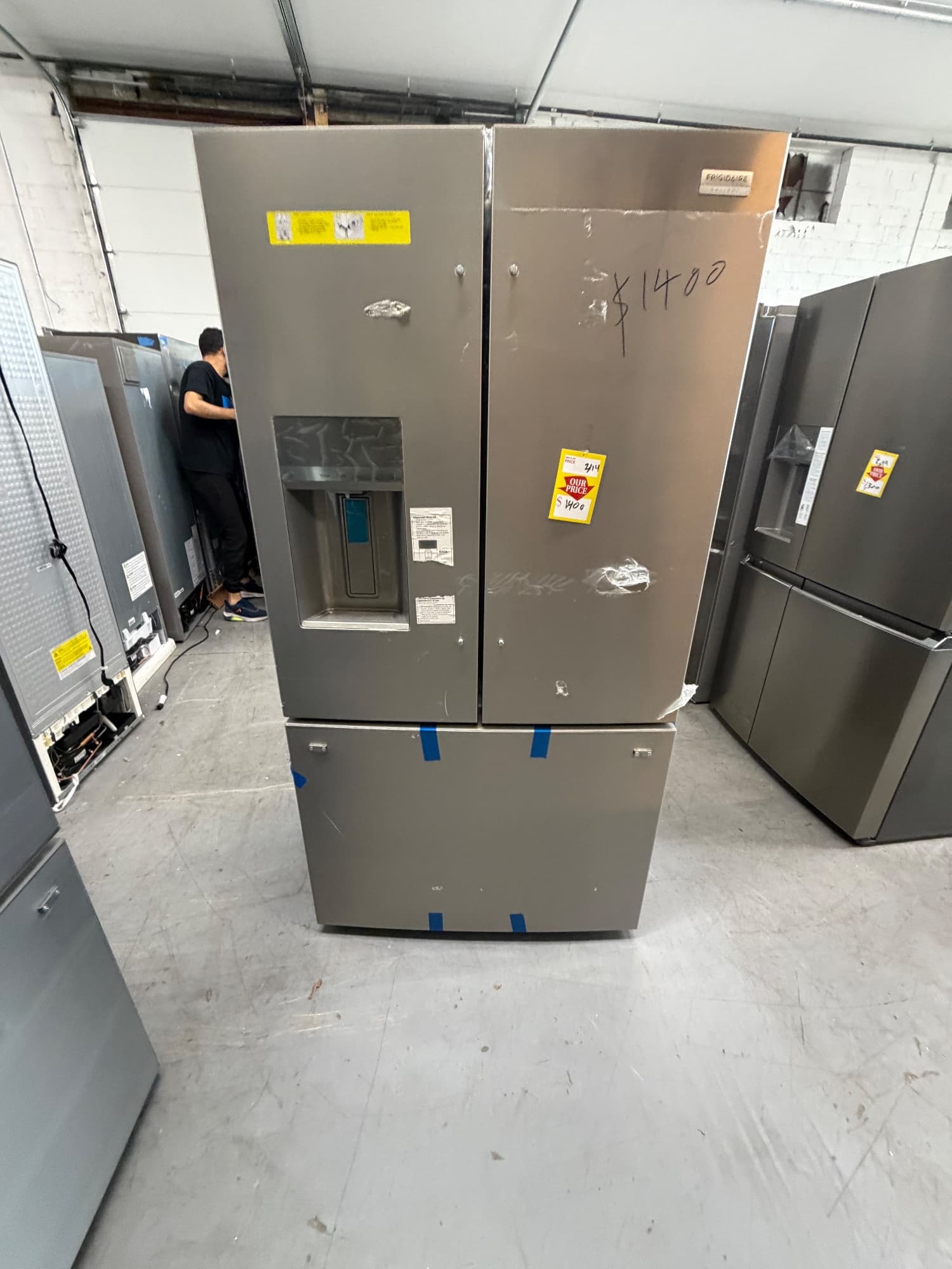 Frigidaire 28 Cu. Ft. French-Door Refrigerator, model GRFS2853AFC